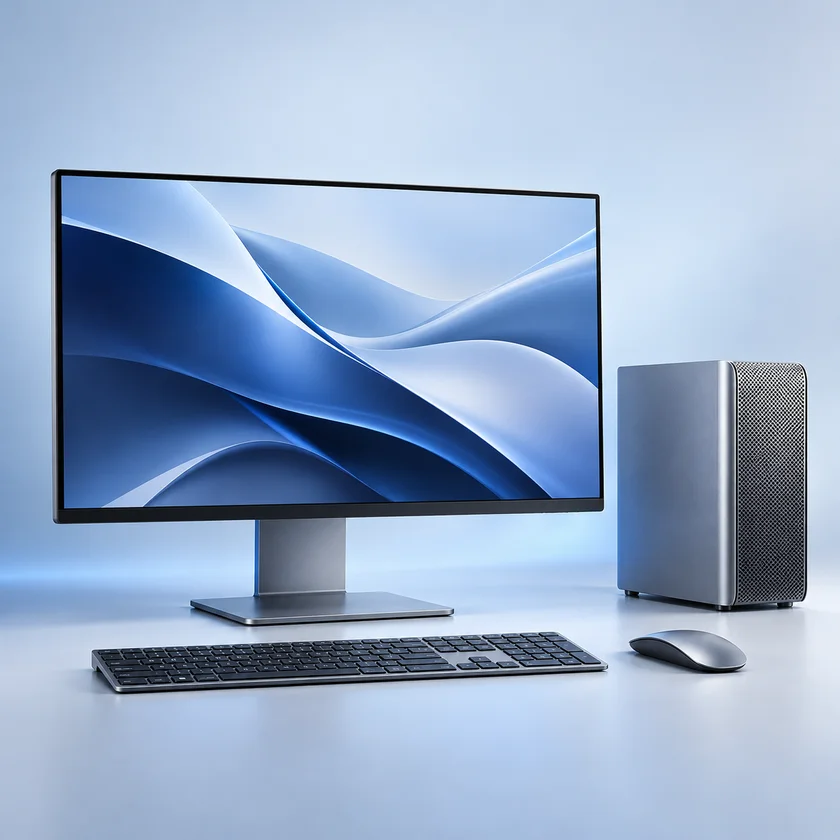 Desktops and monitors category product photograph